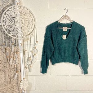 NWT Free People Theo V Neck Sweater
